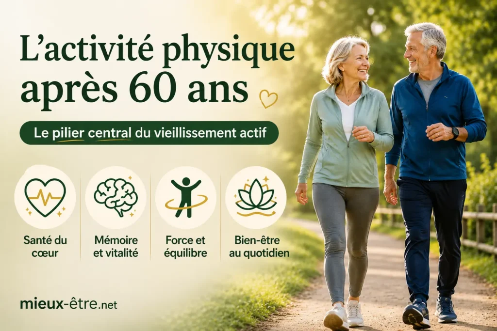 L'activité physique après 60 ans : le pilier central