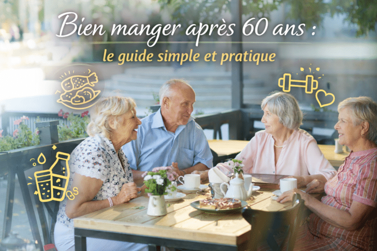Bien manger après 60 ans : le guide simple et pratique