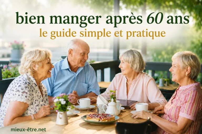 Bien manger après 60 ans : le guide simple et pratique