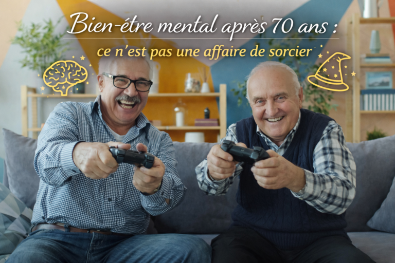 Bien-être mental après 70 ans : ce n’est pas une affaire de sorcier