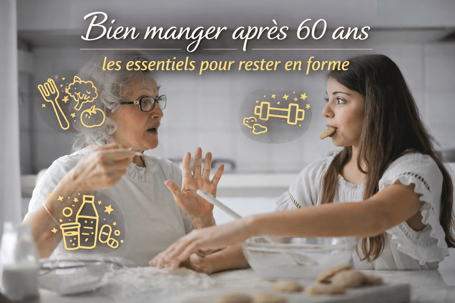 Bien manger après 60 ans: les essentiels pour rester en forme