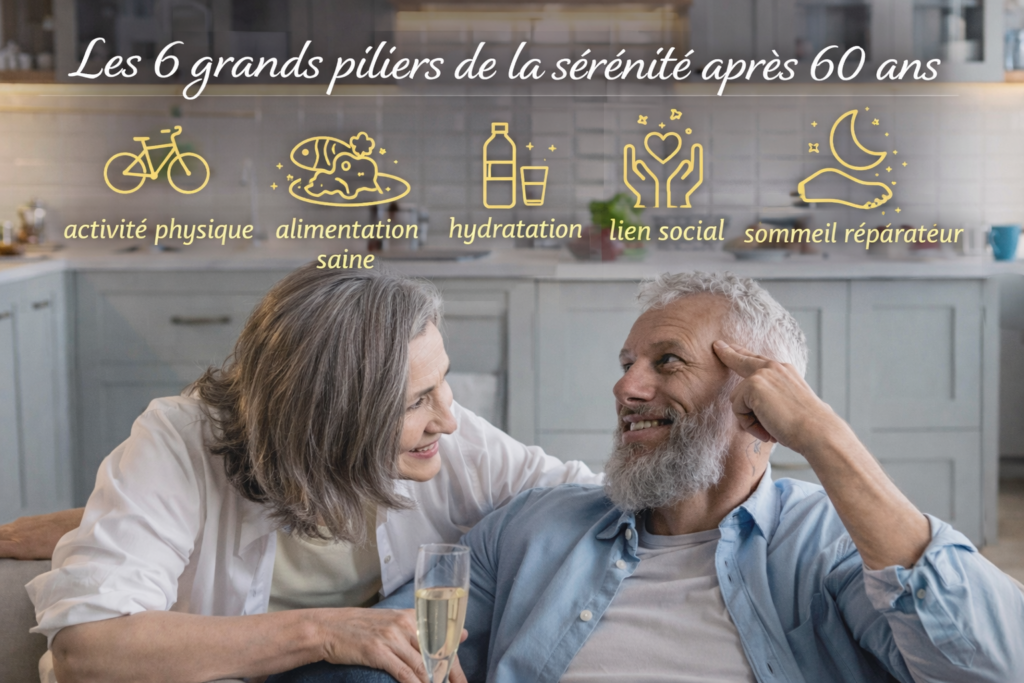 Le bien-être mental après 60 ans, c’est une capacité à revenir au calme