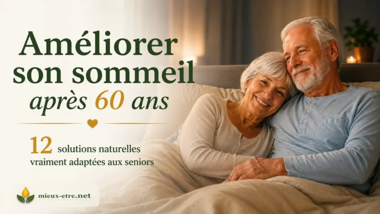 Améliorer son sommeil après 60 ans : 12 solutions naturelles vraiment adaptées aux seniors