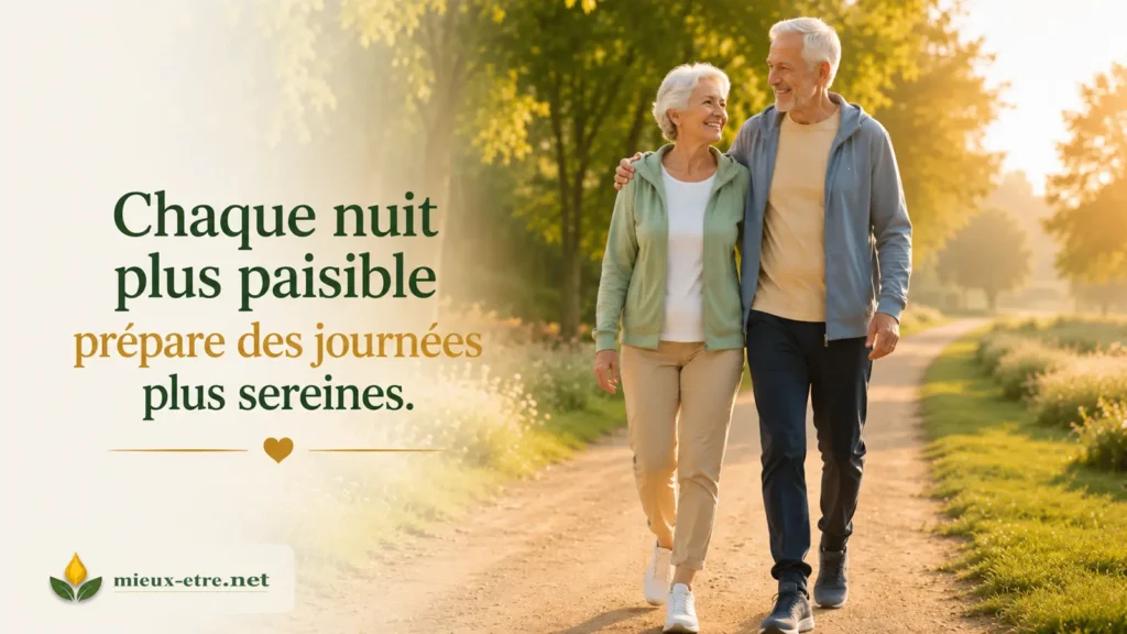 Chaque nuit plus paisible prépare des journées plus sereines