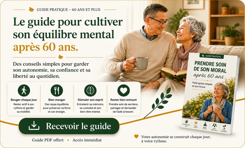 Le guide pour cultiver son équilibre mental après 60 ans