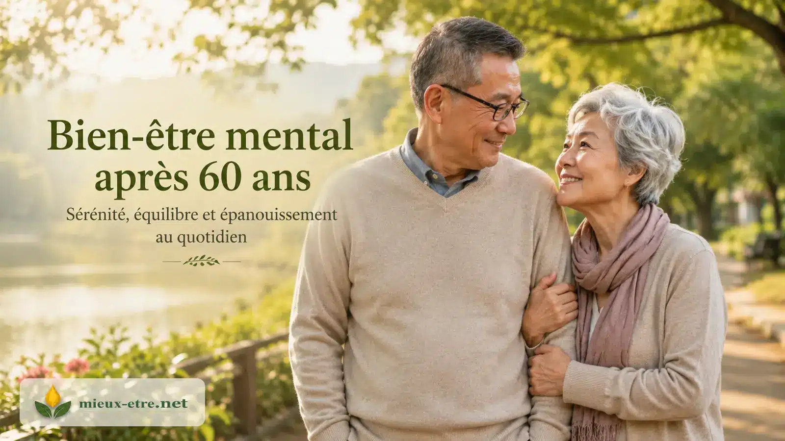 Bien-être mental après 60 ans : sérénité, mémoire et équilibre émotionnel
