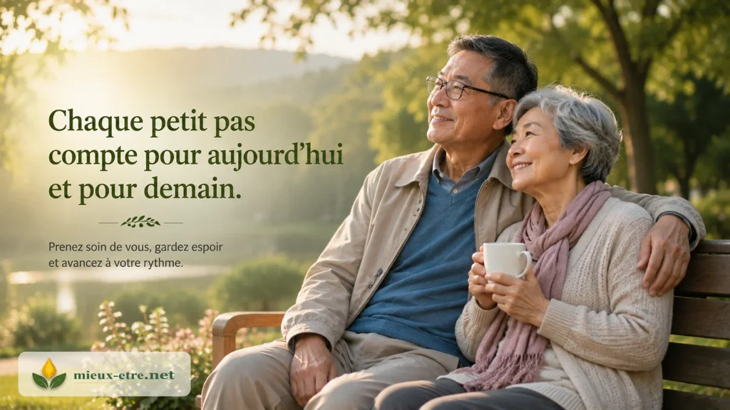 Chaque petit pas compte aujourd'hui et pour demain