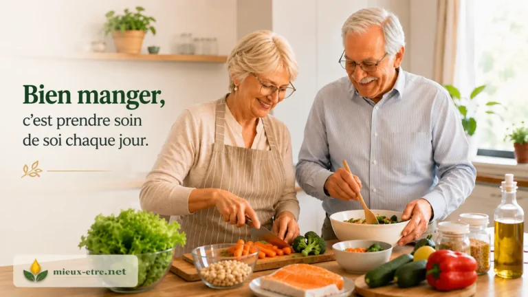 Bien manger après 60 ans : les essentiels pour rester en forme