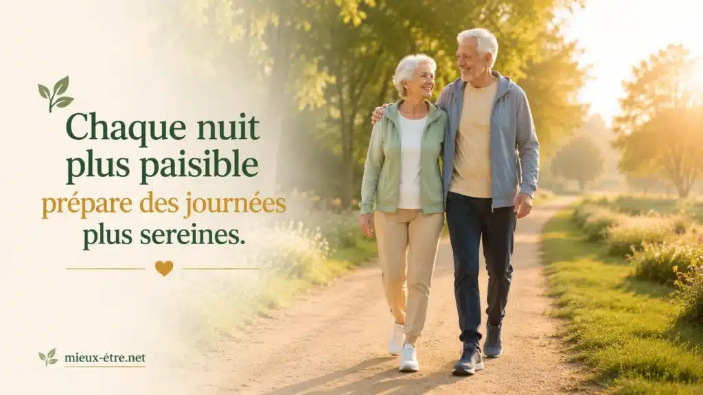 Chaque nuit plus paisible prépare des journées plus sereines