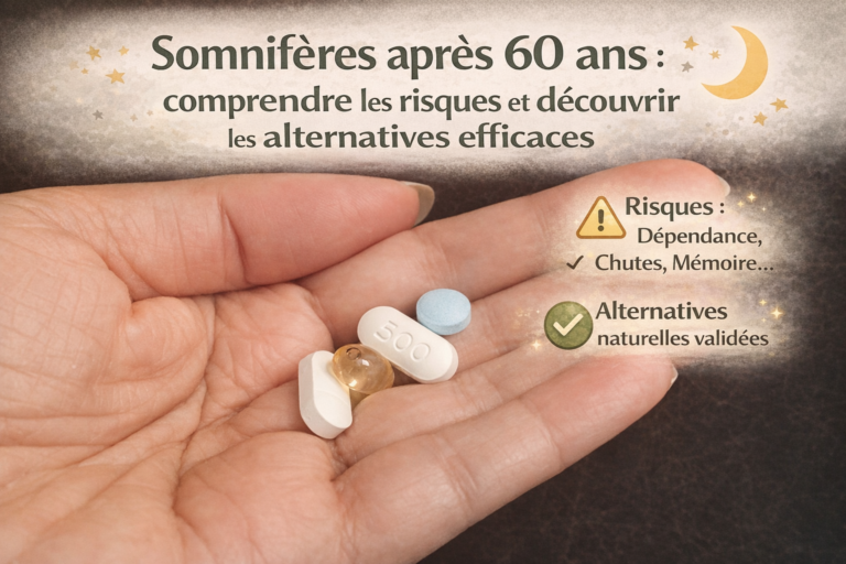 Somnifères après 60 ans : comprendre les risques et découvrir les alternatives efficaces