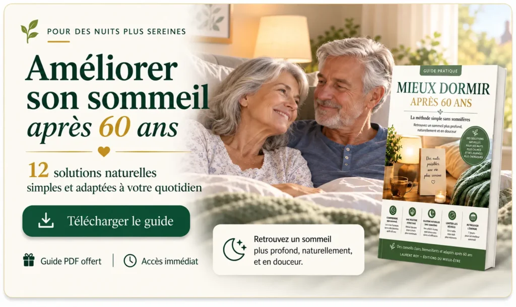 Télécharger gratuitement le guide Mieux dormir après 60 ans