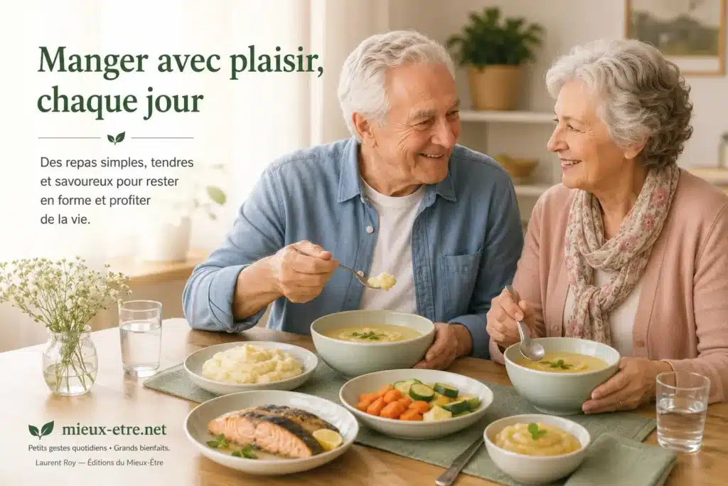 Des repas faciles à mâcher pour manger avec plaisir, chaque jour