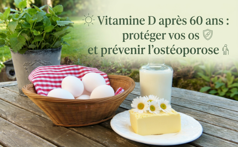 Vitamine D après 60 ans : protéger vos os et prévenir l’ostéoporose