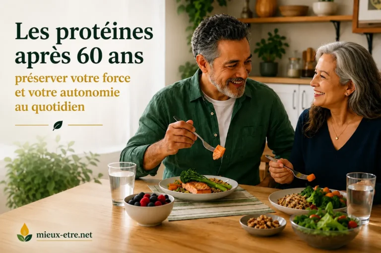 Les protéines après 60 ans