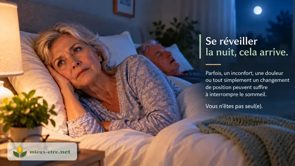 Se réveiller au milieu de la nuit, cela arrive.