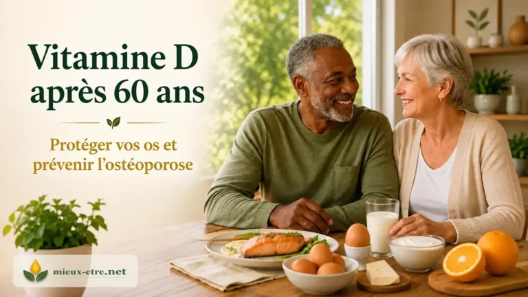 Vitamine D après 60 ans : protéger vos os et prévenir l’ostéoporose