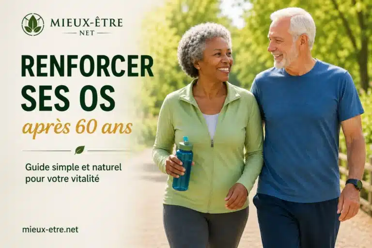 Renforcer ses os après 60 ans : guide simple et naturel