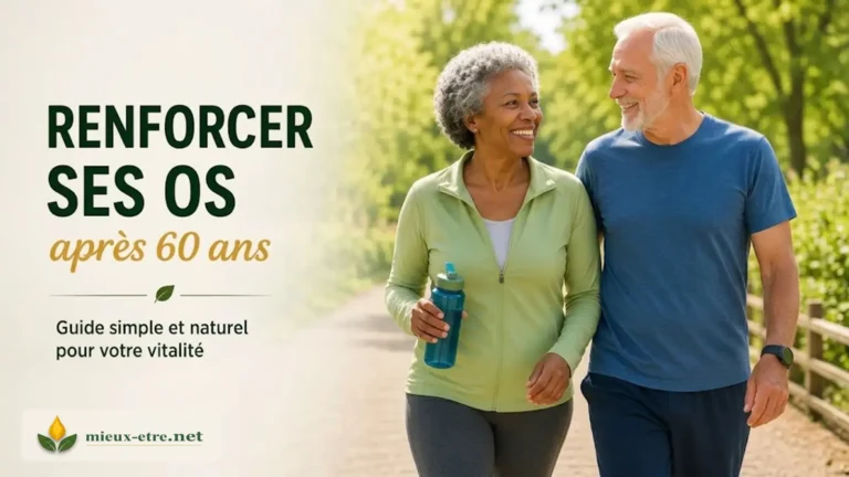 Comment renforcer ses os après 60 ans
