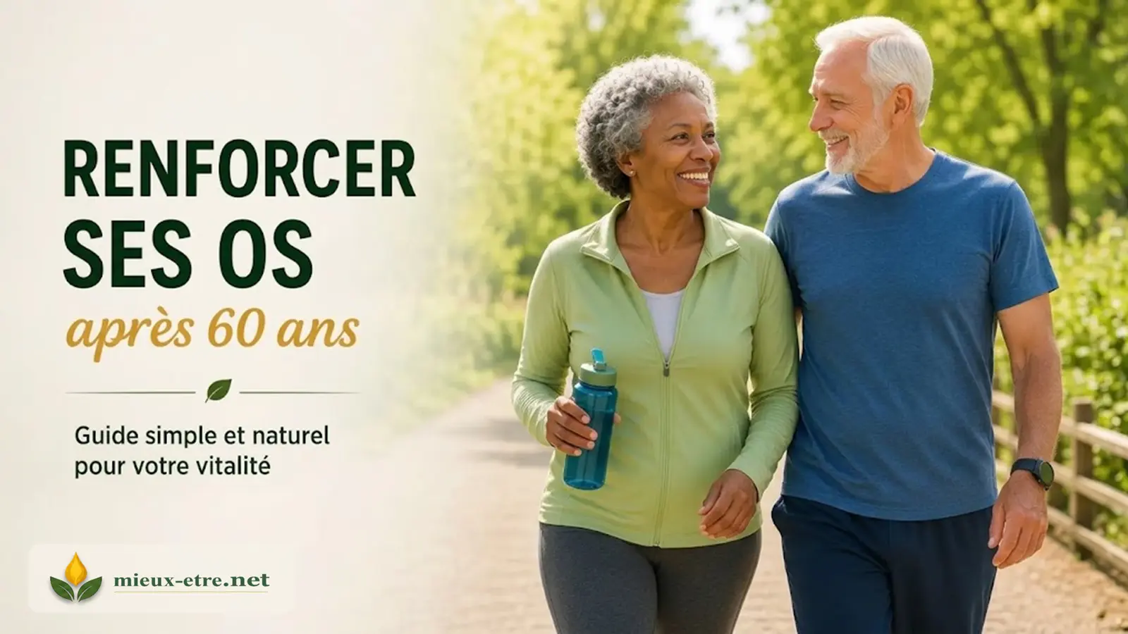 Comment renforcer ses os après 60 ans