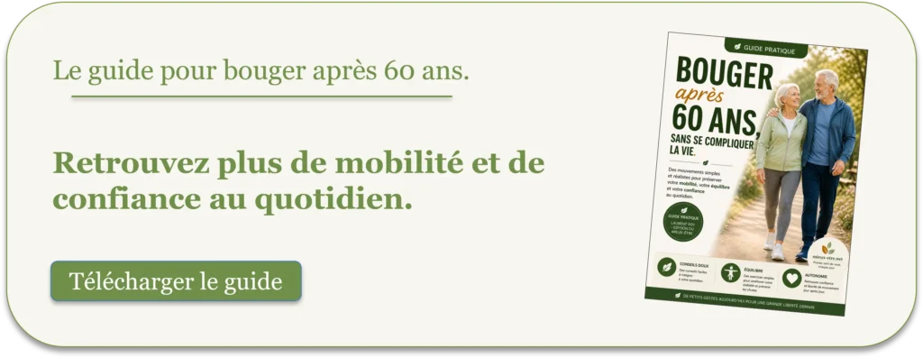 Le guide pour bouger après 60 ans