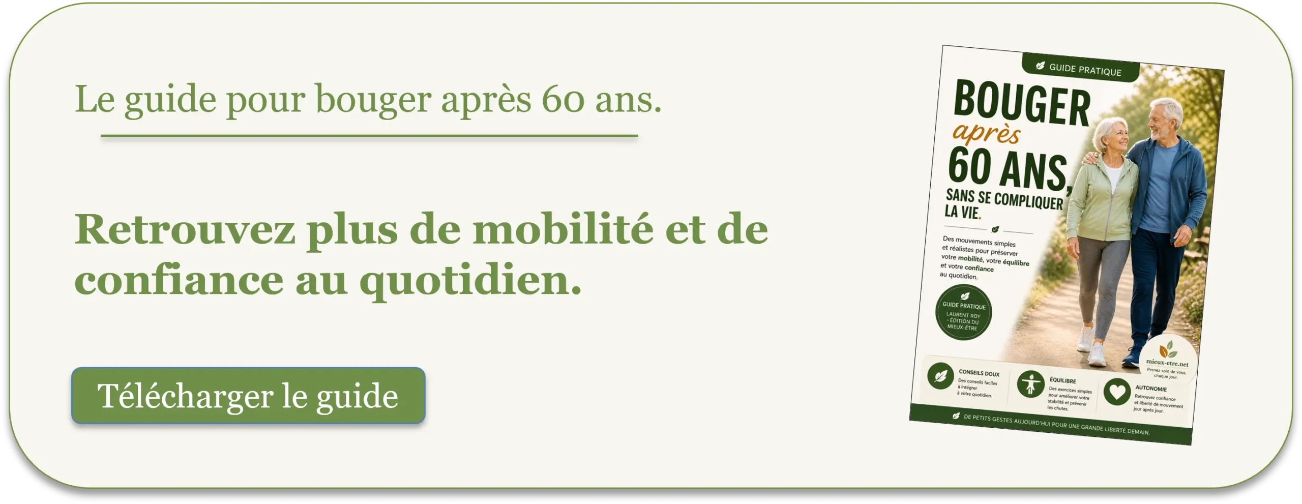 Le guide pour prendre soin de son moral après 60 ans