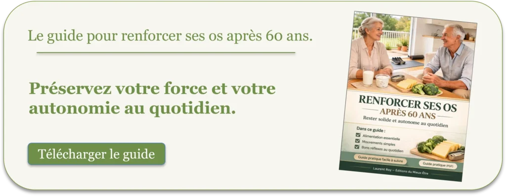 Le guide pour renforcer ses os après 60 ans