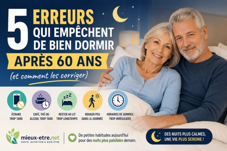 Pourquoi on se réveille souvent la nuit après 60 ans (et 5 erreurs à éviter)