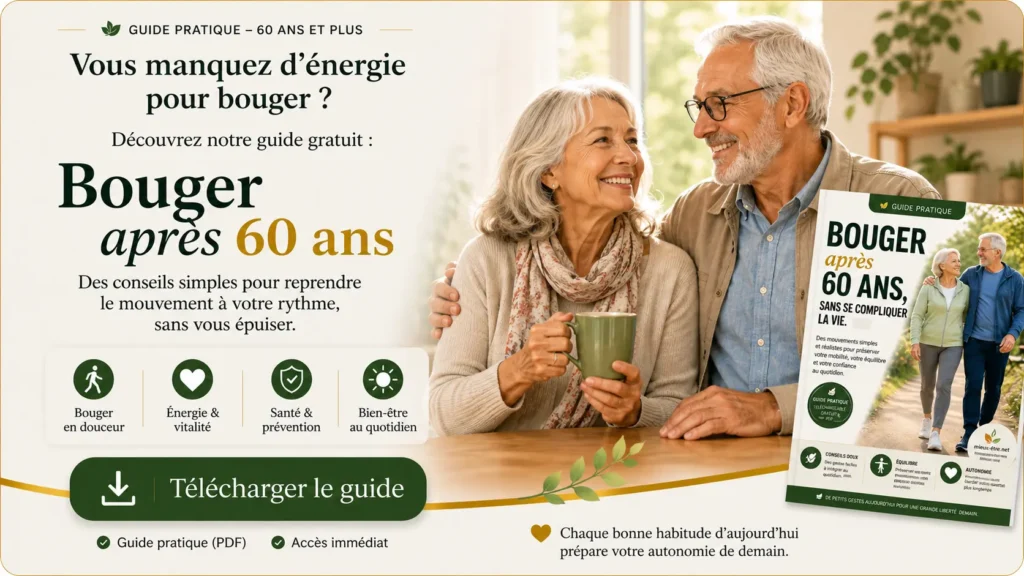 Le guide pour bouger après 60 ans