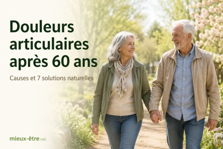 Douleurs articulaires après 60 ans : causes et 7 solutions naturelles