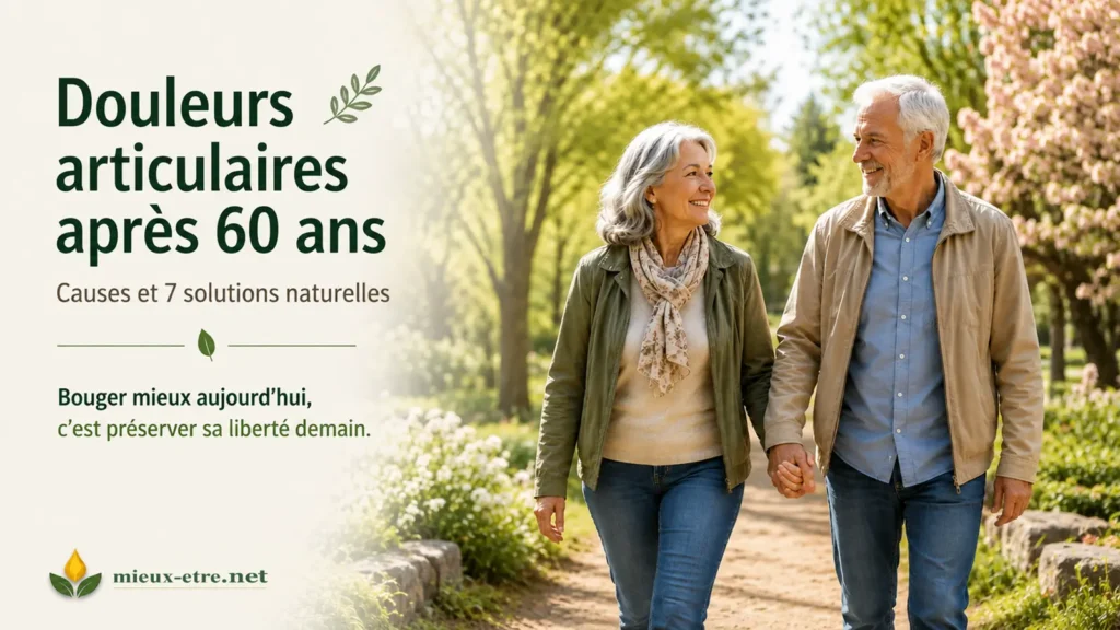 Douleurs articulaires après 60 ans : causes et 7 solutions naturelles