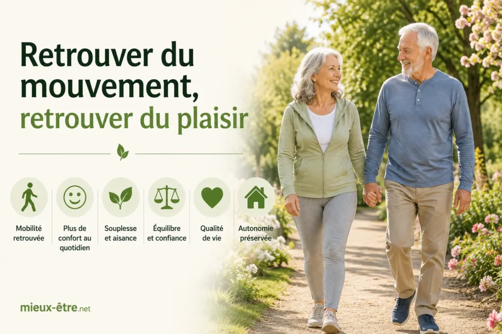 Retrouver du plaisir malgré ses douleurs articulaires après 60 ans