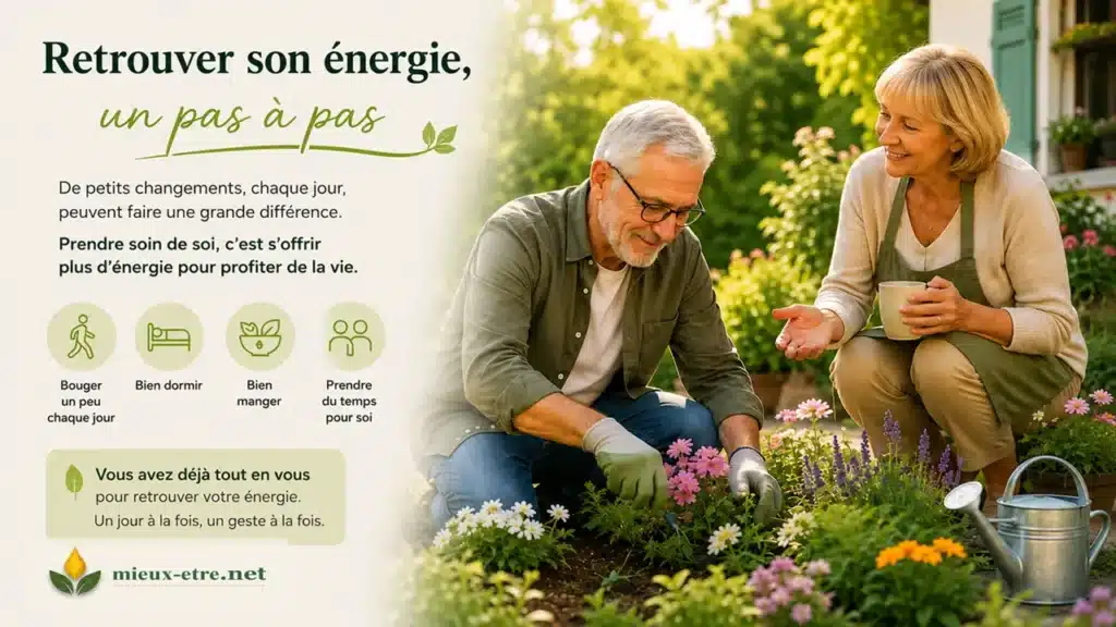 Retrouver son énergie, un pas à pas