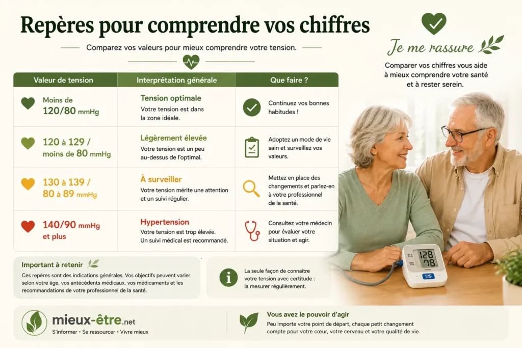 Tension artérielle après 60 ans, comprendre vos chiffres