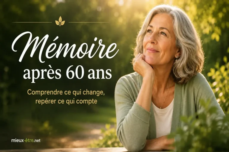 Mémoire après 60 ans. Comprendre ce qui change, repérer ce qui compte.