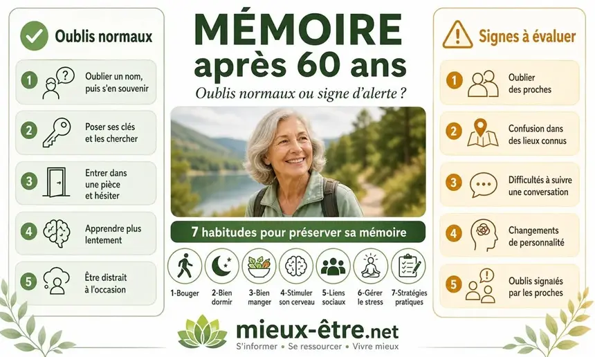 7 façons concrètes de préserver sa mémoire après 60 ans