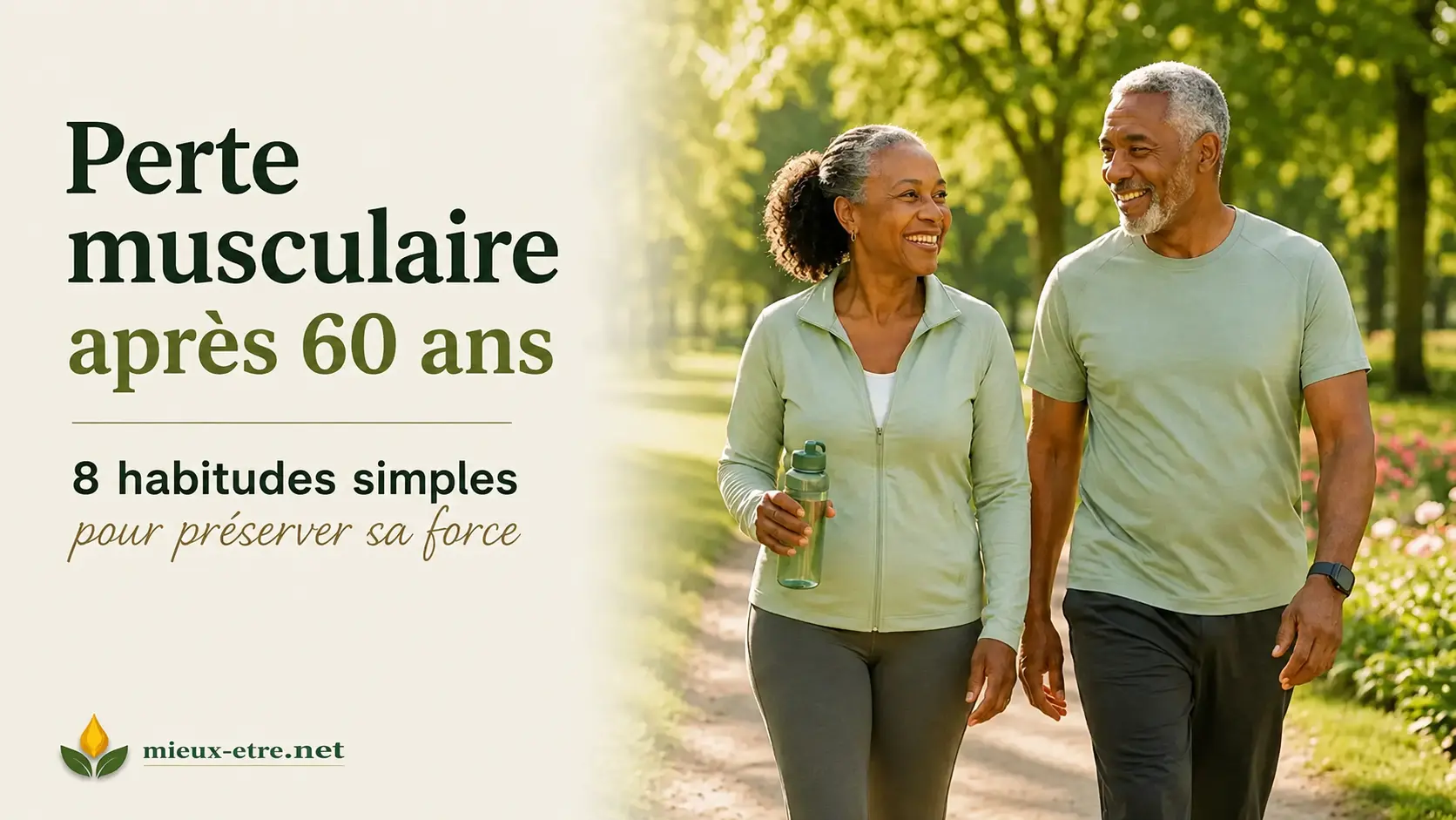 Perte musculaire après 60 ans : pourquoi cela arrive (et 8 habitudes simples pour préserver sa force)