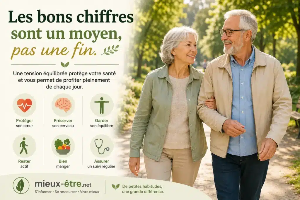 À la maison, vérifier sa tension artérielle normale après 60 ans est une bonne idée.