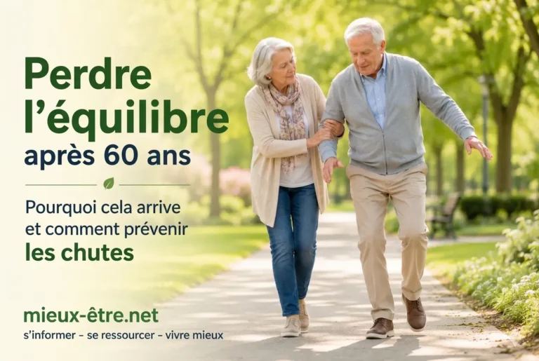 Perdre l'équilibre après 60 ans : pourquoi cela arrive et comment prévenir les chutes