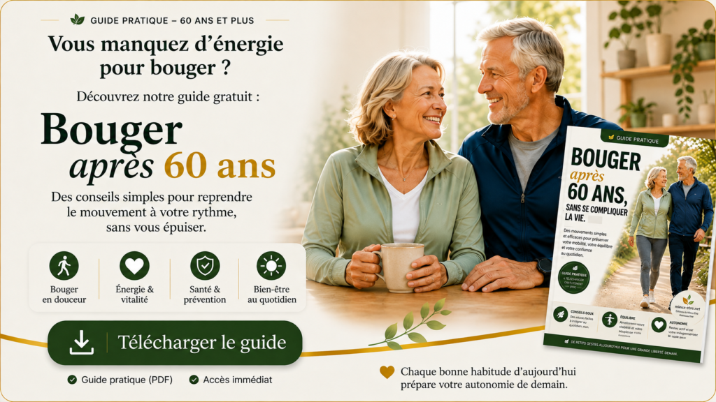 Le guide pour bouger après 60 ans