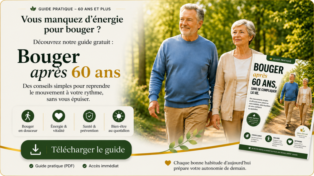 Le guide pour bouger après 60 ans