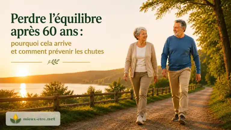 Perdre l’équilibre après 60 ans : pourquoi cela arrive et comment prévenir les chutes
