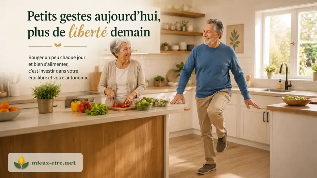 Perdre l'équilibre après 60 ans n'est une fatalité