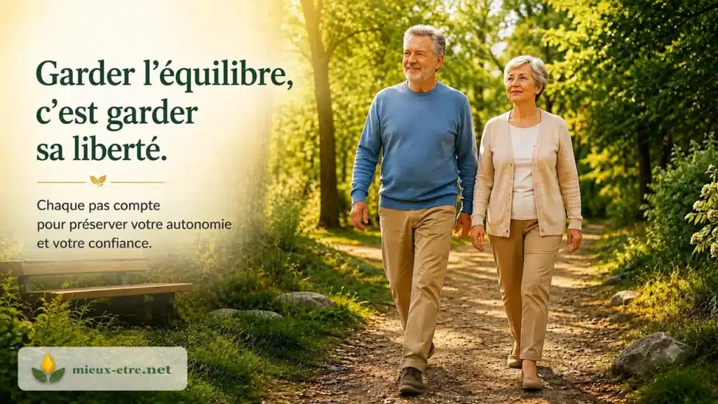 Garder l'équilibre, c'est garder sa liberté