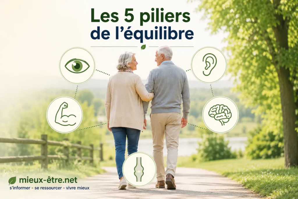 Perdre l’équilibre après 60 ans : pourquoi cela arrive et comment prévenir les chutes