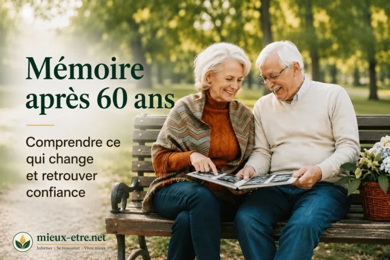 Mémoire après 60 ans : oublis normaux ou signe d'alerte ? (7 solutions)