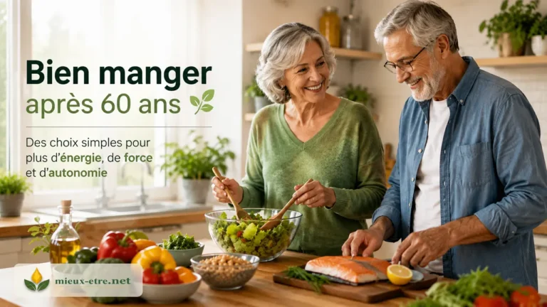 Bien manger après 60 ans : le guide simple et pratique