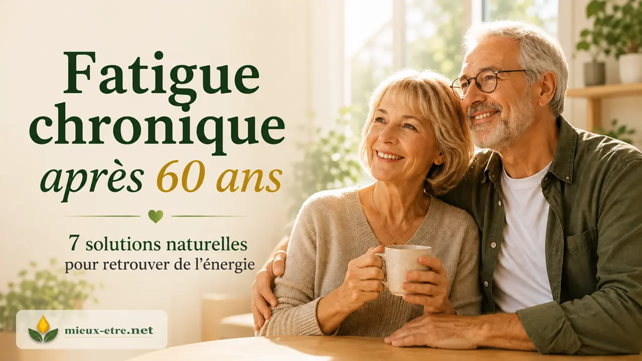 Fatigue chronique après 60 ans : pourquoi on se sent épuisé (et 7 solutions naturelles pour retrouver de l'énergie)
