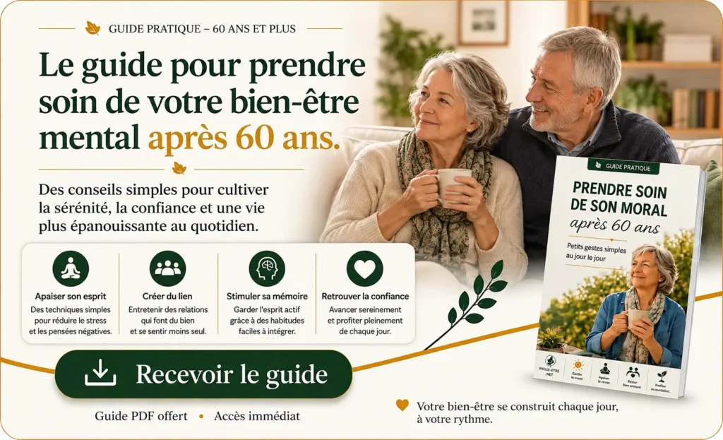 Le guide pour cultiver son équilibre mental après 60 ans