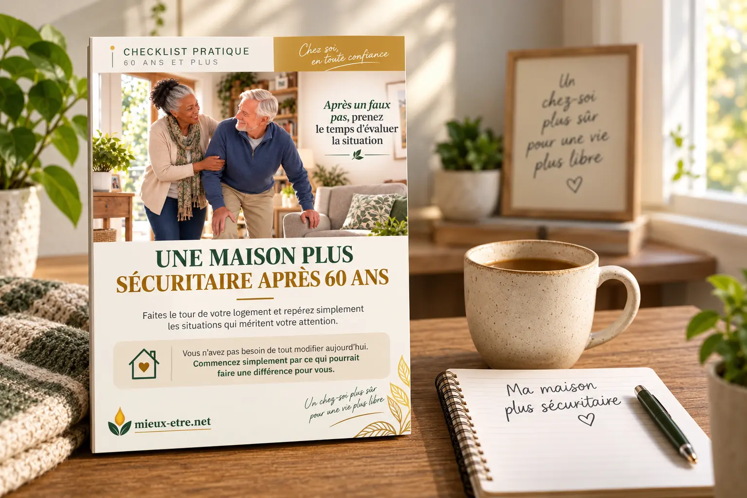 Checklist Une maison plus sécuritaire après 60 ans