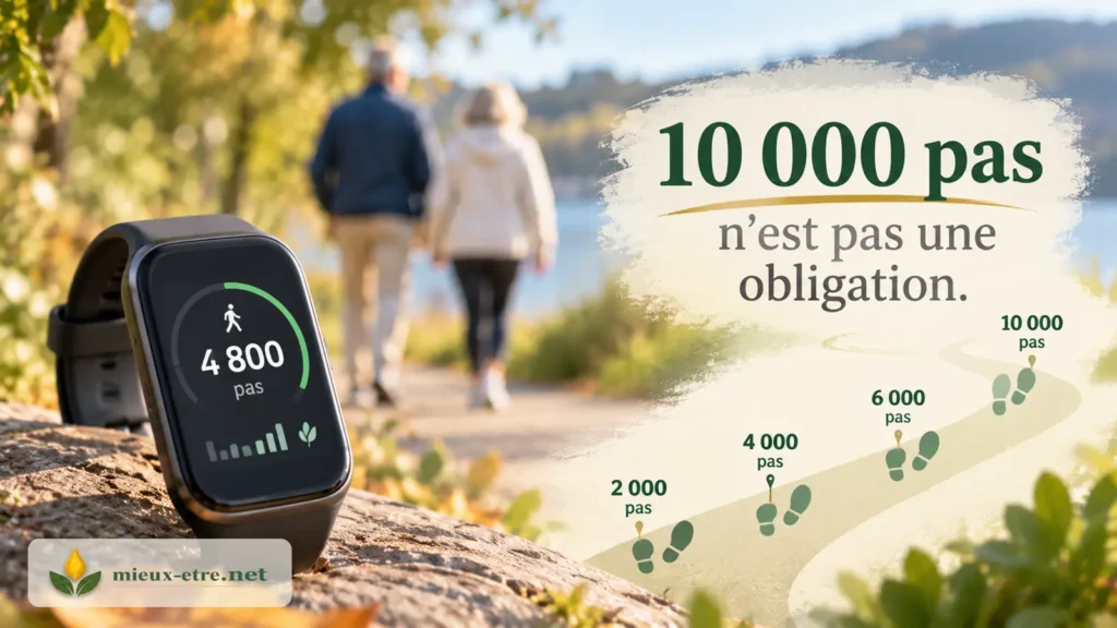 Marcher après 60 ans : 10 000 pas n'est pas un seuil magique…